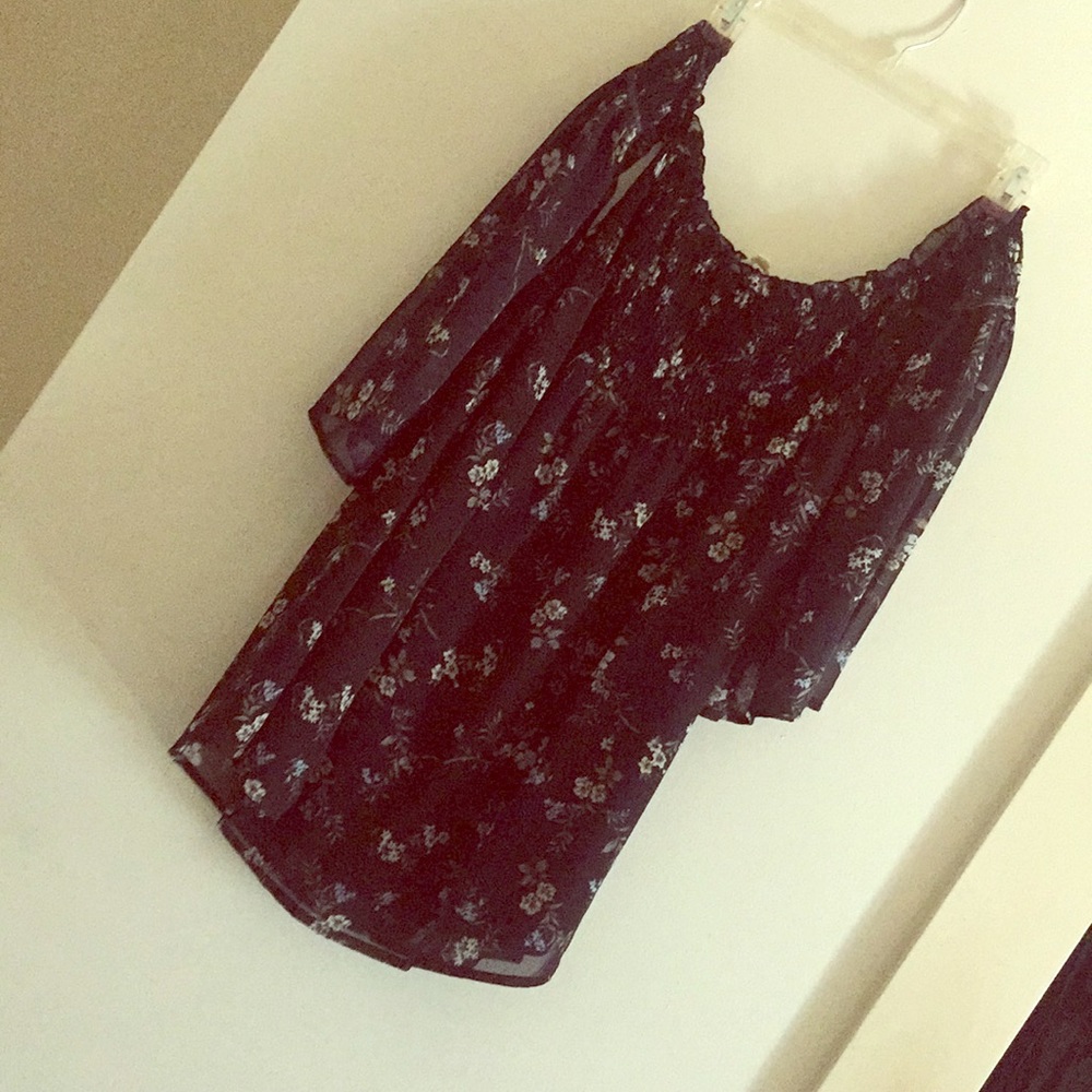 Floral Off The Shoulder Top/Dress